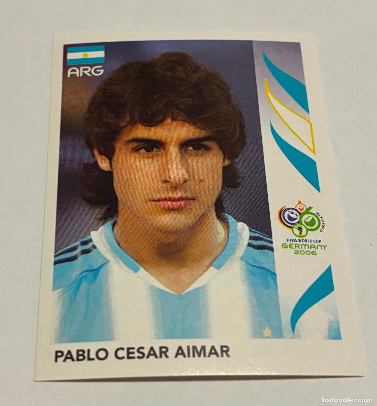 Cromos de F&uacute;tbol: CROMO FUTBOL MUNDIAL ALEMANIA 2006,PANINI, PABLO CESAR AIMAR, Numero 177, Argentina