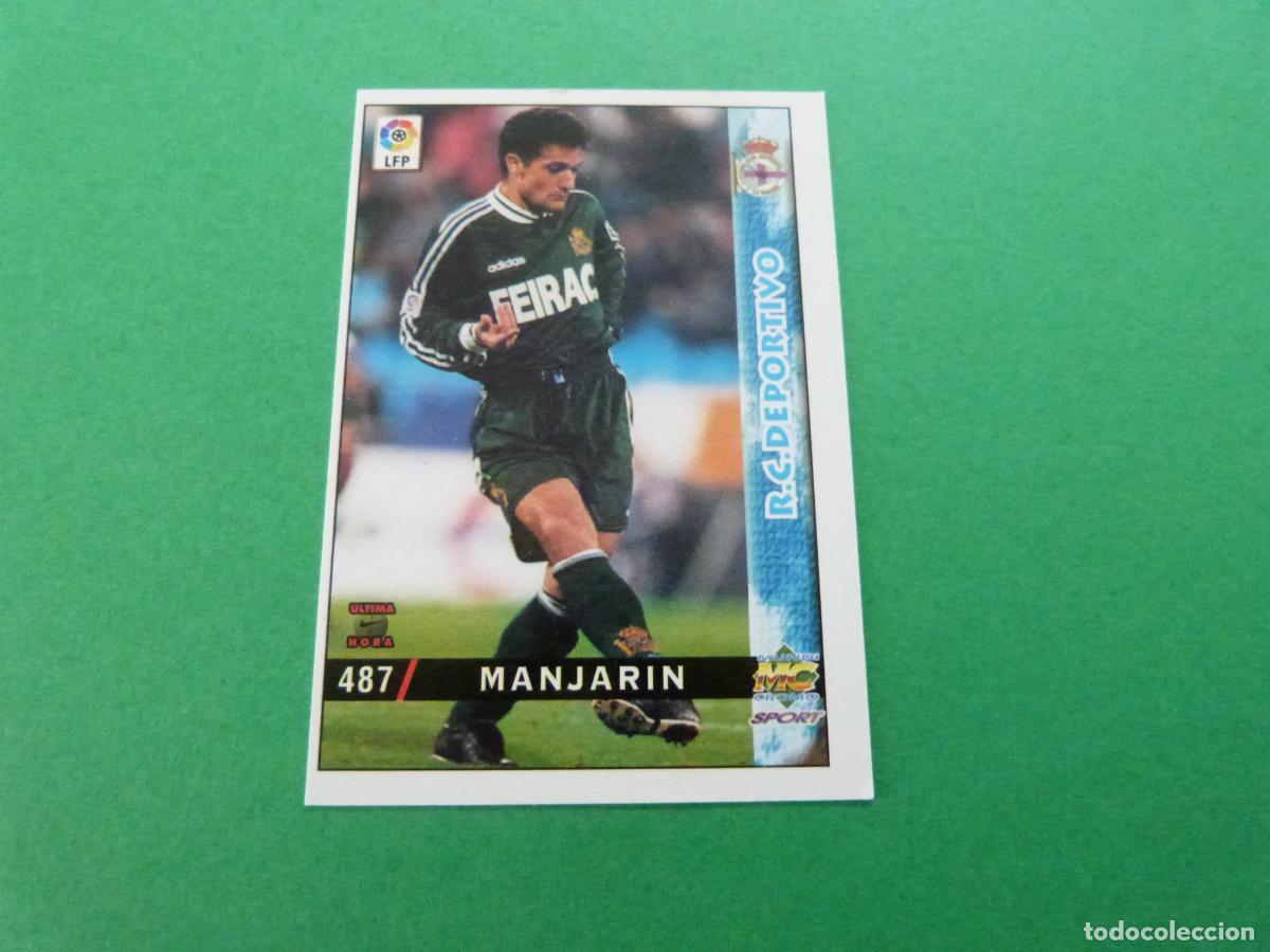 Cromos de F&uacute;tbol: TRADING CARD FUTBOL MANJARIN C.D. TENERIFE N&ordm; 487 UH LIGA MUNDICROMO 1998-1999/98-99