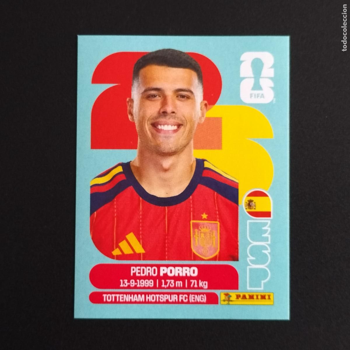 Cromos de F&uacute;tbol: ESP 6 PEDRO PORRO ESPA&Ntilde;A CROMOS STICKER MUNDIAL 26 2026 FIFA WORLD CUP PANINI