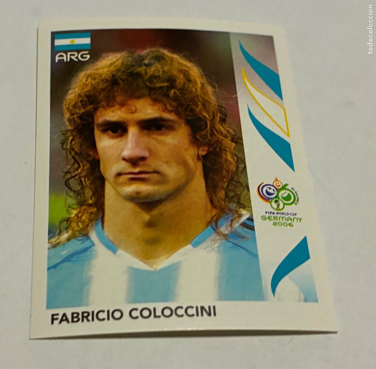 Cromos de F&uacute;tbol: CROMO FUTBOL ,MUNDIAL ALEMANIA 2006, PANINI, Numero 173. FABRICIO COLOCCINI, Argentina