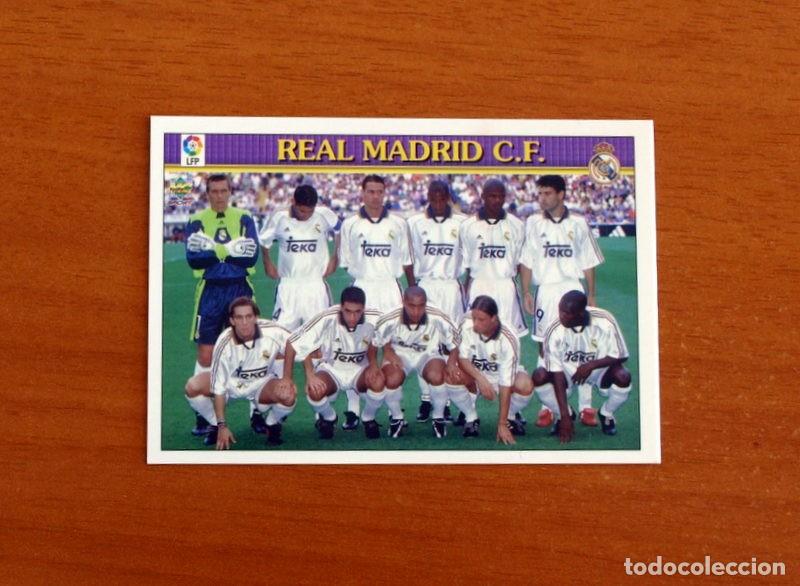 Cromos de F&uacute;tbol: Real Madrid - N&ordm; 362, Indice. Alineaci&oacute;n - Las Fichas de la Liga Mundicromo 1999-2000, 99-00 -