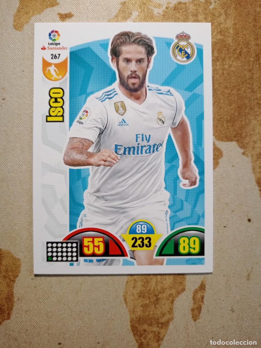 Football Stickers: Real Madrid 267 ISCO Adrenalyn 2017-18