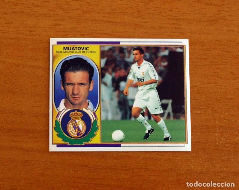 Cromos de F&uacute;tbol: Real Madrid - Mijatovic - Versi&oacute;n - Ediciones Este Liga 1996-1997, 96-97 - Nunca Pegado