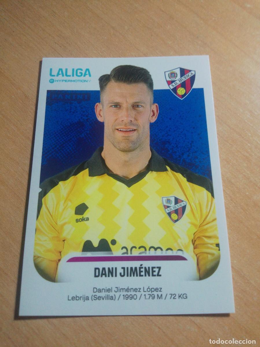 Fu&szlig;ball-Sticker: 232 DANI JIMENEZ DEL HUESCA 2&ordf; DIVISION HYPERMOTION 25 26 PANINI 2025 2026 NUEVO