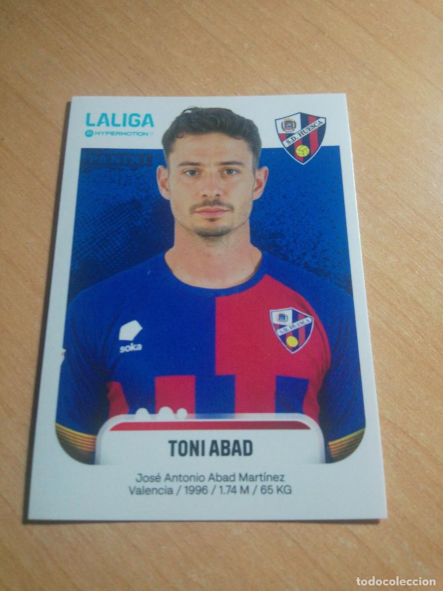 Cromos de f&uacute;tbol: 234 TOMAS ABAD DEL HUESCA 2&ordf; DIVISION HYPERMOTION 25 26 PANINI 2025 2026 NUEVO