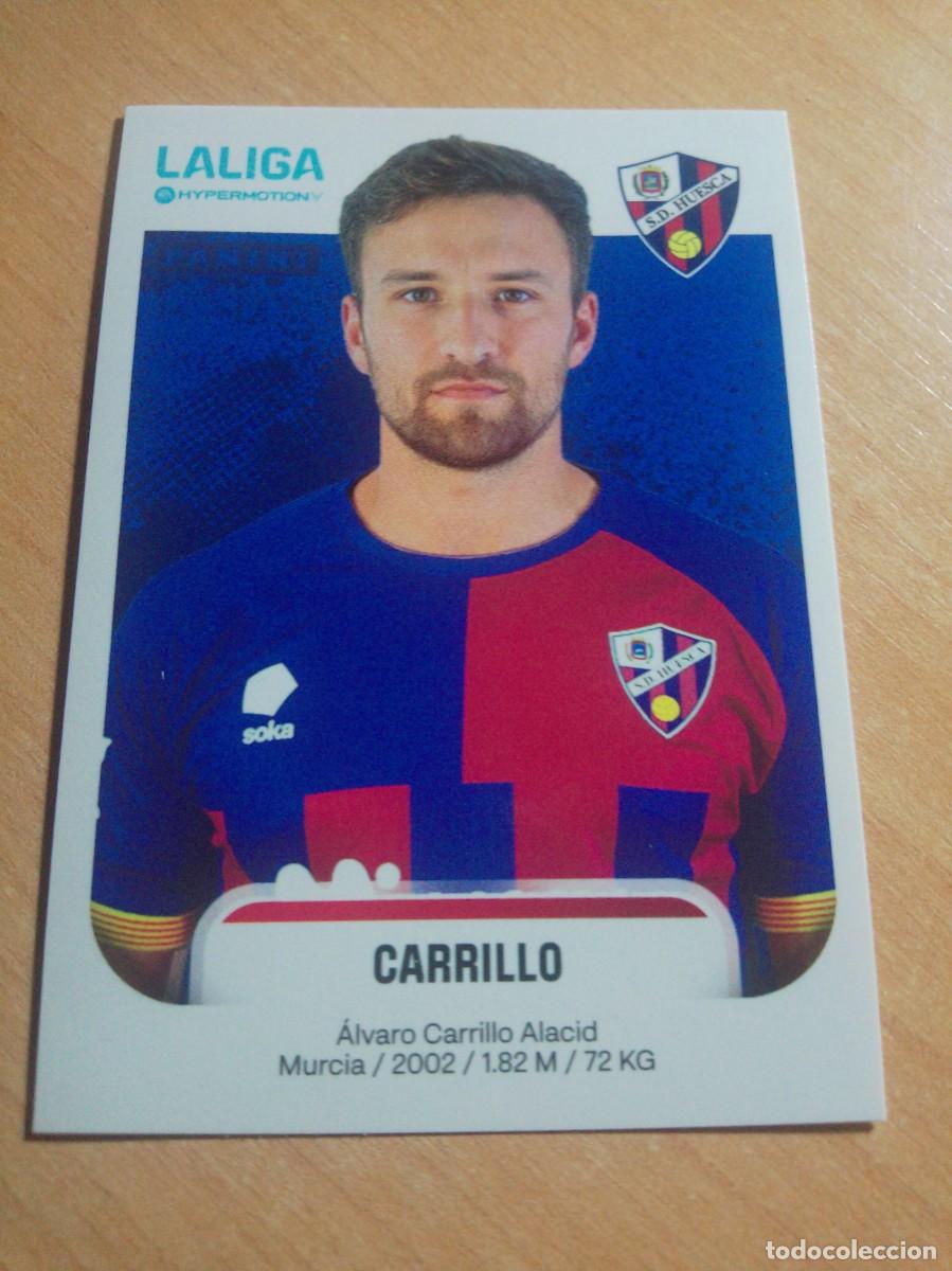 Cartes &agrave; collectionner de Football: 235 CARRILLO DEL HUESCA 2&ordf; DIVISION HYPERMOTION 25 26 PANINI 2025 2026 NUEVO
