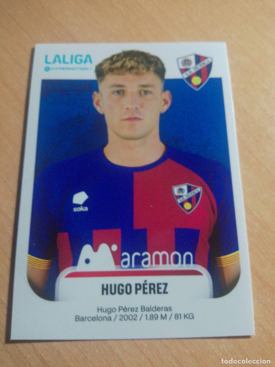 Figurine di Calcio: 237 B HUGO PEREZ DEL HUESCA 2&ordf; DIVISION HYPERMOTION 25 26 PANINI 2025 2026 NUEVO
