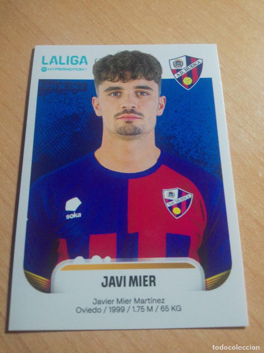 Fu&szlig;ball-Sticker: 241 A JAVI MIER DEL HUESCA 2&ordf; DIVISION HYPERMOTION 25 26 PANINI 2025 2026 NUEVO