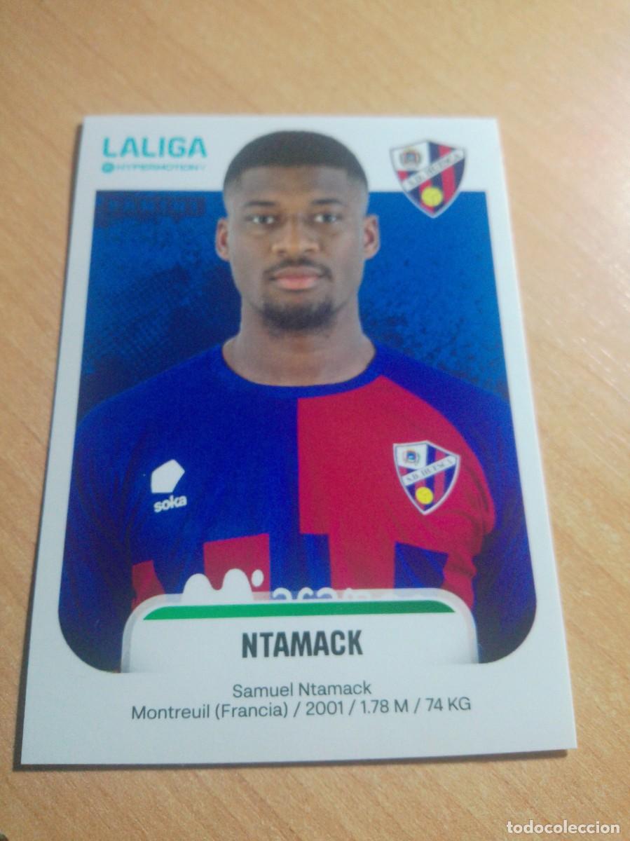 Cromos de f&uacute;tbol: 247 NTAMACK DEL HUESCA 2&ordf; DIVISION HYPERMOTION 25 26 PANINI 2025 2026 NUEVO