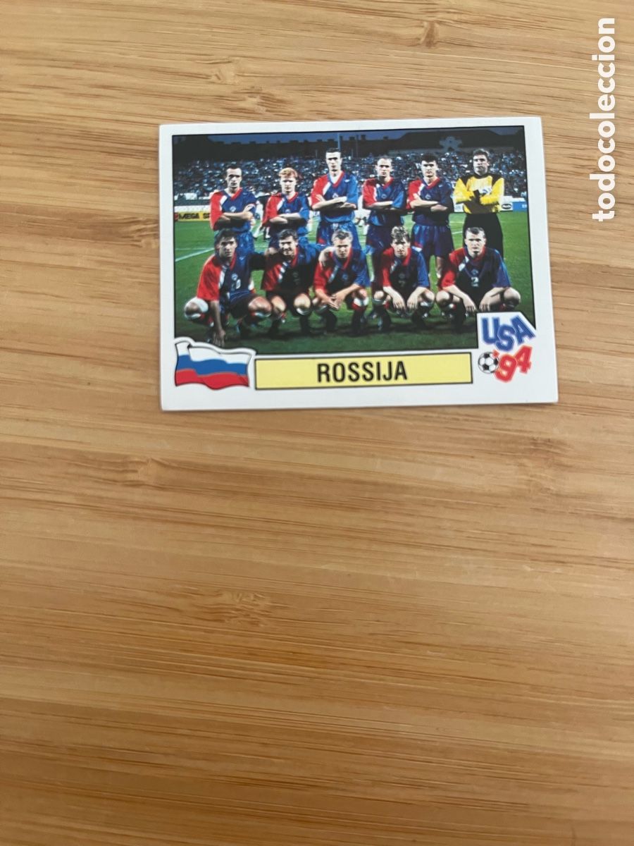 Figurine di Calcio: ALINEACION 124 RUSIA ROSSIJA MUNDIAL ESTADOS UNIDOS 94 USA 1994 PANINI NUEVO SIN PEGAR