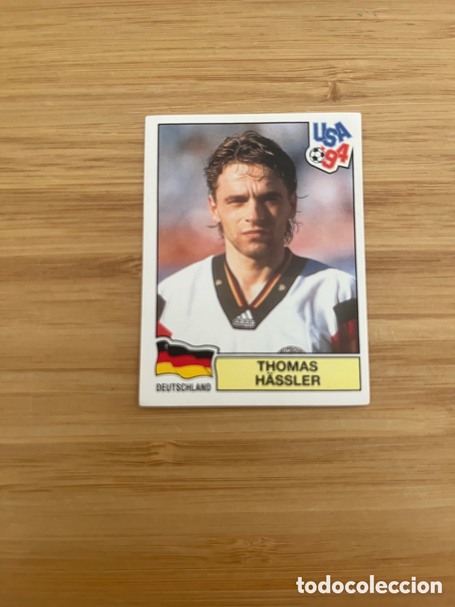 Figurine di Calcio: THOMAS H&Auml;SLER 180 ALEMANIA GERMANY MUNDIAL ESTADOS UNIDOS 94 USA 1994 PANINI NUEVO SIN PEGAR