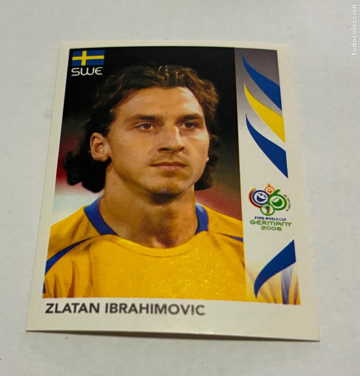 Cromos de F&uacute;tbol: CROMO FUTBOL MUNDIAL ALEMANIA 2006, PANINI, Numero 166, ZLATAN IBRAHIMOVIC, Suecia