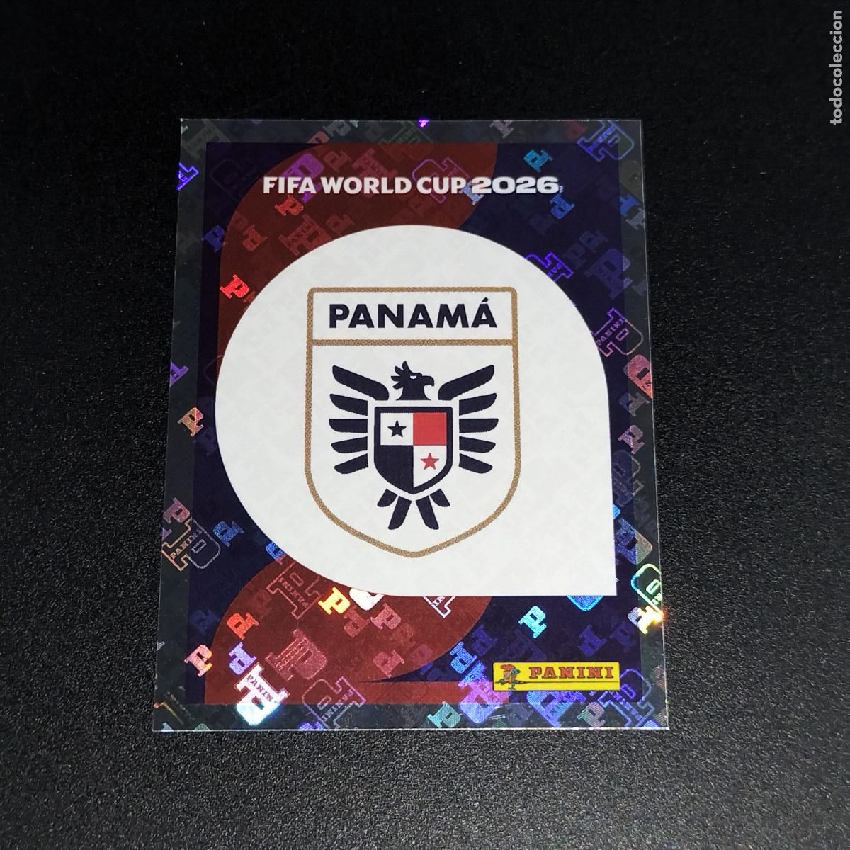 Cromos de F&uacute;tbol: PAN 1 ESCUDO LOGO PANAMA CROMOS STICKER MUNDIAL 26 2026 FIFA WORLD CUP PANINI