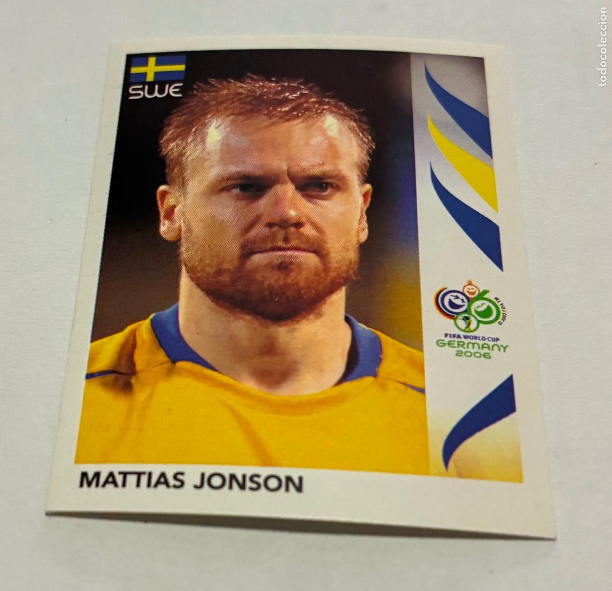 Cartes &agrave; collectionner de Football: CROMO FUTBOL MUNDIAL ALEMANIA 2006, PANINI, MATTIAS JONSON, Numero 167 SUECIA
