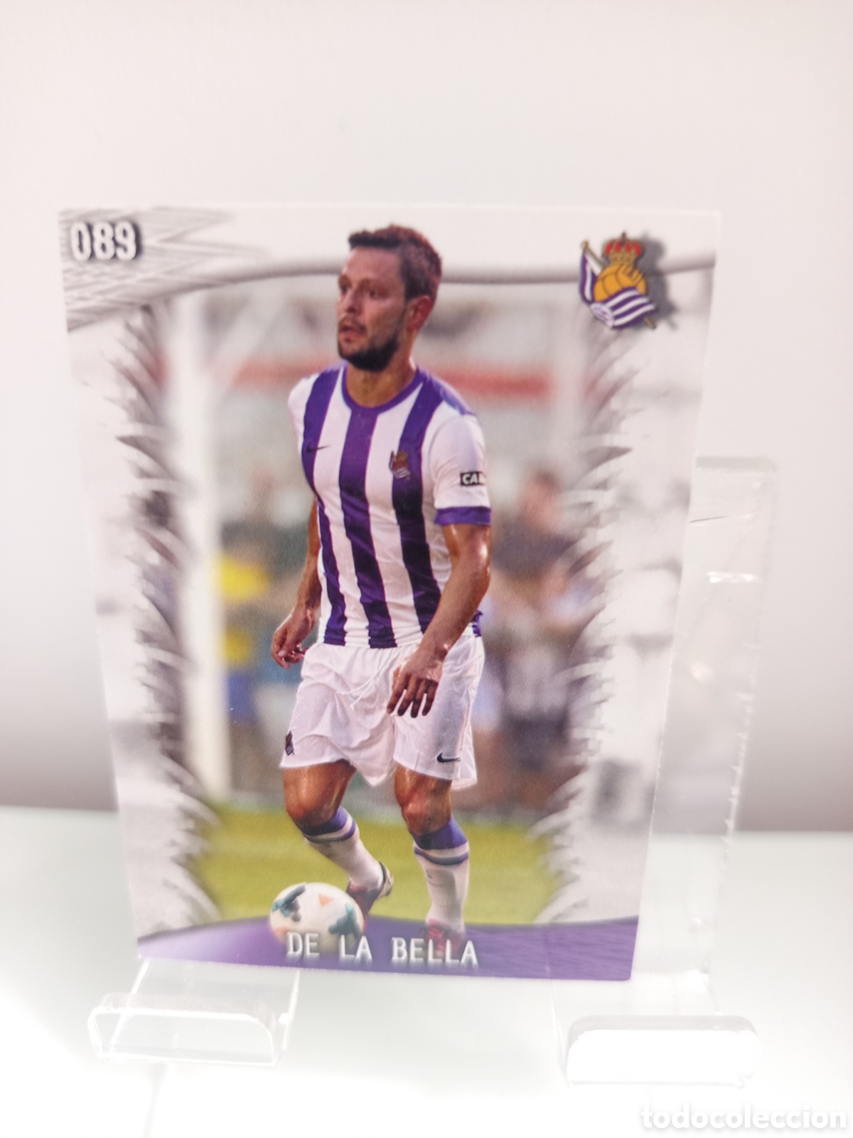 Cromos de Futebol: ❇️ CROMO ⚽ DE LA BELLA REAL SOCIEDAD 89 FICHAS LIGA QUIZ GAME 2014 13 14 2013 2014 MUNDICROMO ❇️