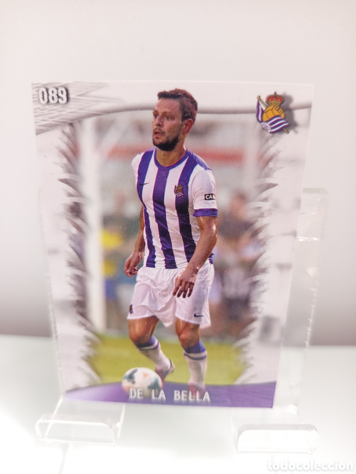 Cromos de Futebol: ❇️ CROMO ⚽ DE LA BELLA REAL SOCIEDAD 89 FICHAS LIGA QUIZ GAME 2014 13 14 2013 2014 MUNDICROMO ❇️