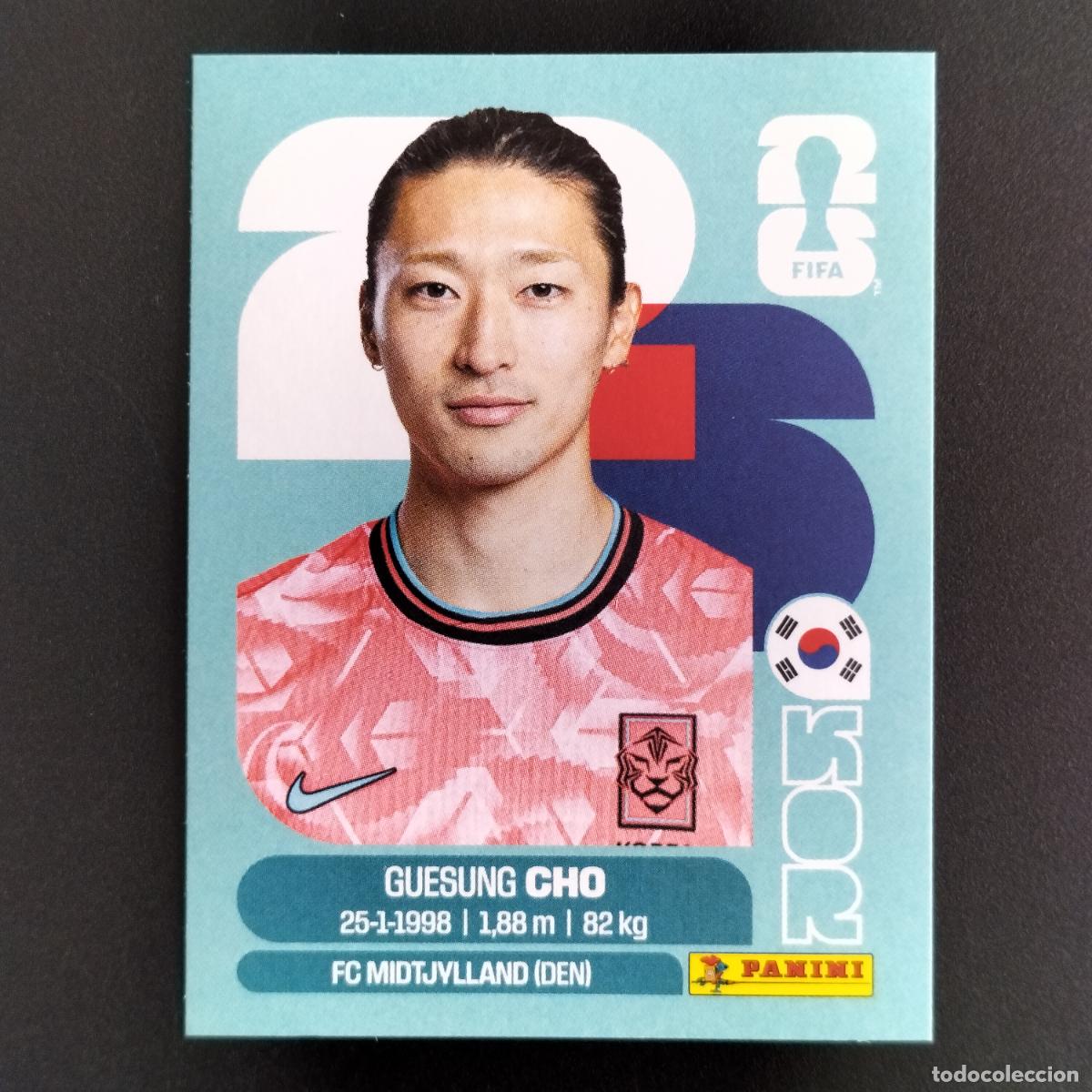 Cromos de F&uacute;tbol: KOR 17 GUESUNG CHO COREA DEL SUR CROMOS STICKER MUNDIAL 26 2026 FIFA WORLD CUP PANINI