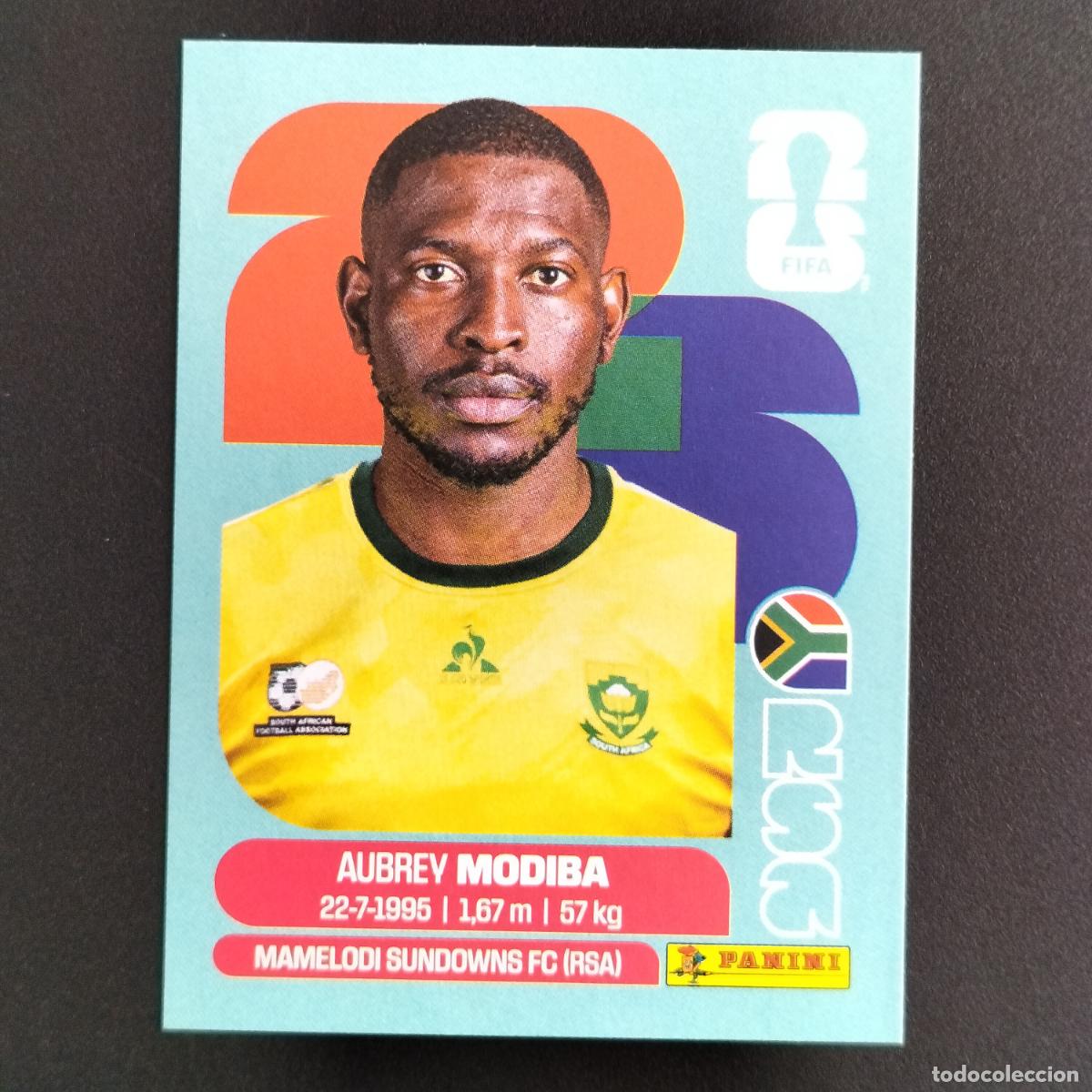Cromos de F&uacute;tbol: RSA 4 AUBREY MODIBA SUDAFRICA CROMOS STICKER MUNDIAL 26 2026 FIFA WORLD CUP PANINI