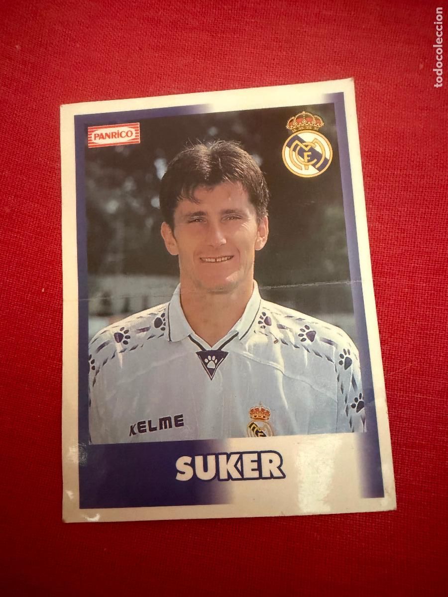 Cromos de F&uacute;tbol: Cromo suker de panrico