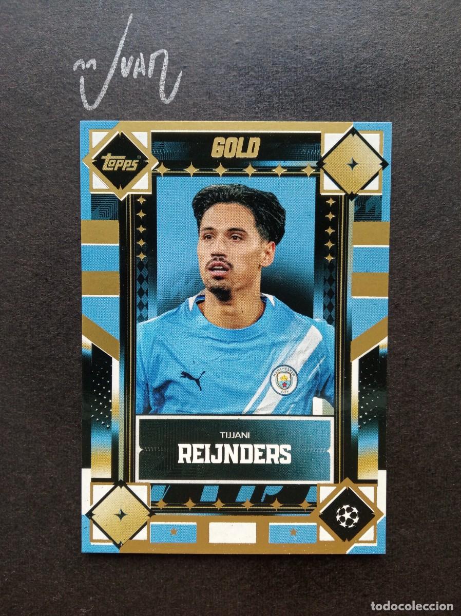 Cromos de F&uacute;tbol: REIJNDERS MANCHESTER CITY NETHERLANDS ⚽ TOPPS &reg; GOLD UEFA CLUB COMPETITIONS 2025 2026 25 26 NUEVO