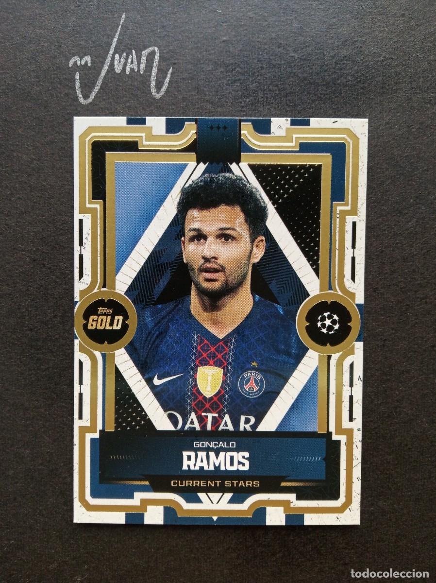 Cromos de F&uacute;tbol: GON&Ccedil;ALO RAMOS PARIS SAINT-GERMAIN PORTUGAL ⚽ TOPPS &reg; GOLD CLUB COMPETITIONS 2025 2026 25 26 NUEVO