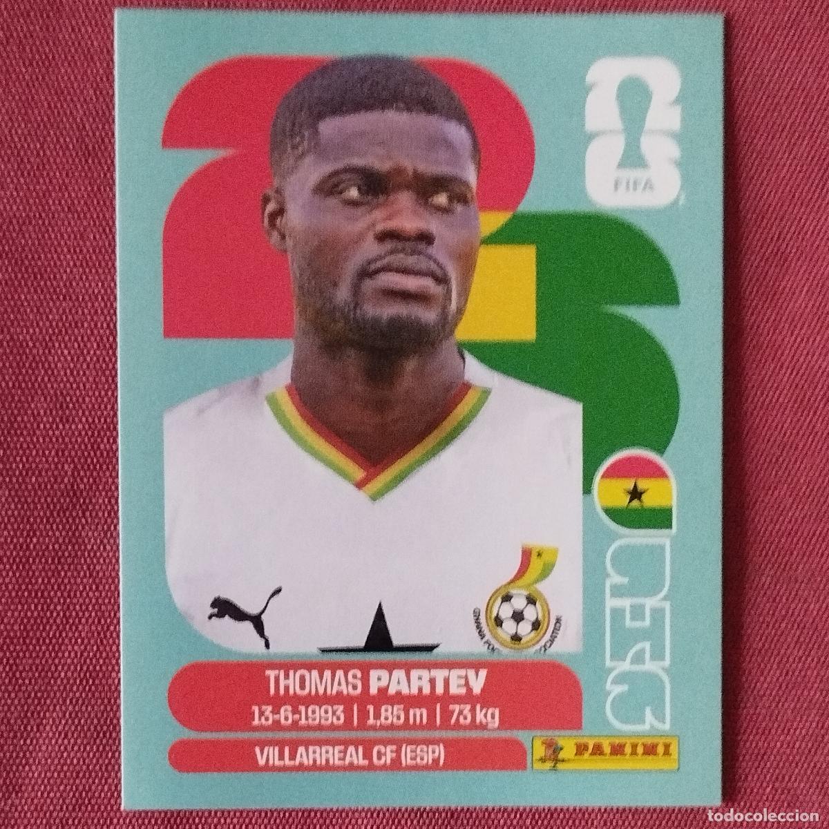 Cromos de F&uacute;tbol: THOMAS PARTEY - GHANA - GHA 10 - MUNDIAL DE FUTBOL - FIFA WORLD CUP - 2026