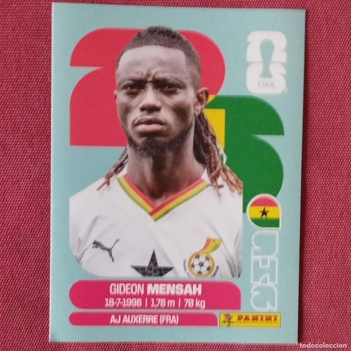 Cromos de F&uacute;tbol: GIDEON MENSAH - GHANA - GHA 7 - MUNDIAL DE FUTBOL - FIFA WORLD CUP - 2026