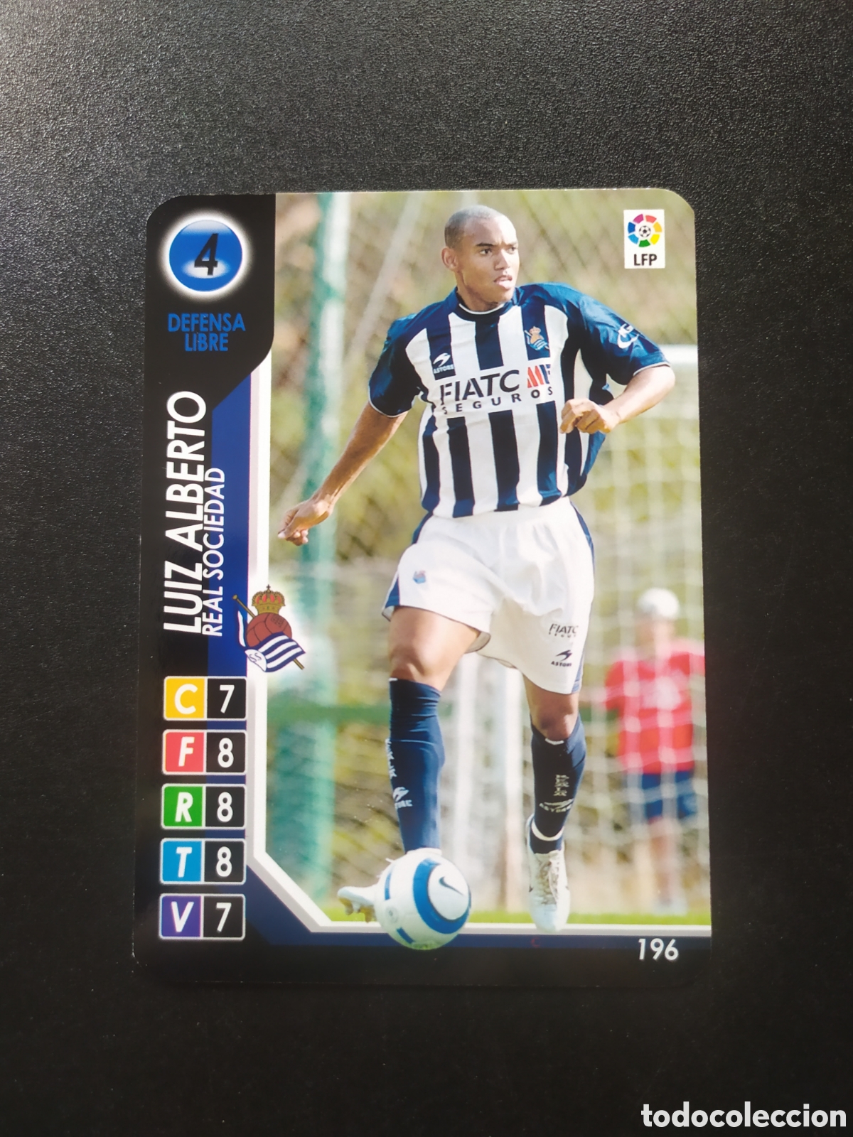 Cromos de F&uacute;tbol: Derby total 2004 2005 04 05 panini Luiz Alberto n&deg; 196 Real Sociedad