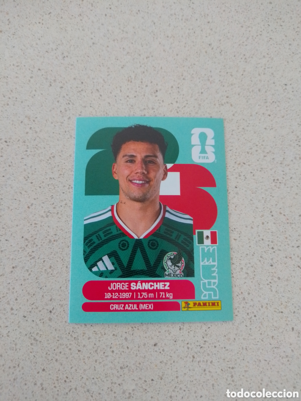 Cromos de F&uacute;tbol: CROMO NUMERO 4 SANCHEZ MEXICO. MUNDIAL 2026. PANINI.