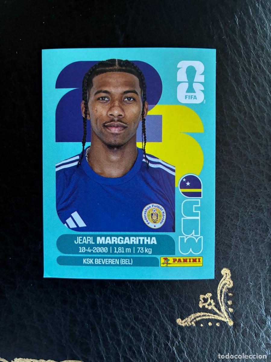 Fu&szlig;ball-Sticker: CUW 16 JEARL MARGARITHA CUW16 CURAZAO CURA&Ccedil;AO FIFA WORLD CUP MUNDIAL 2026 26 PANINI