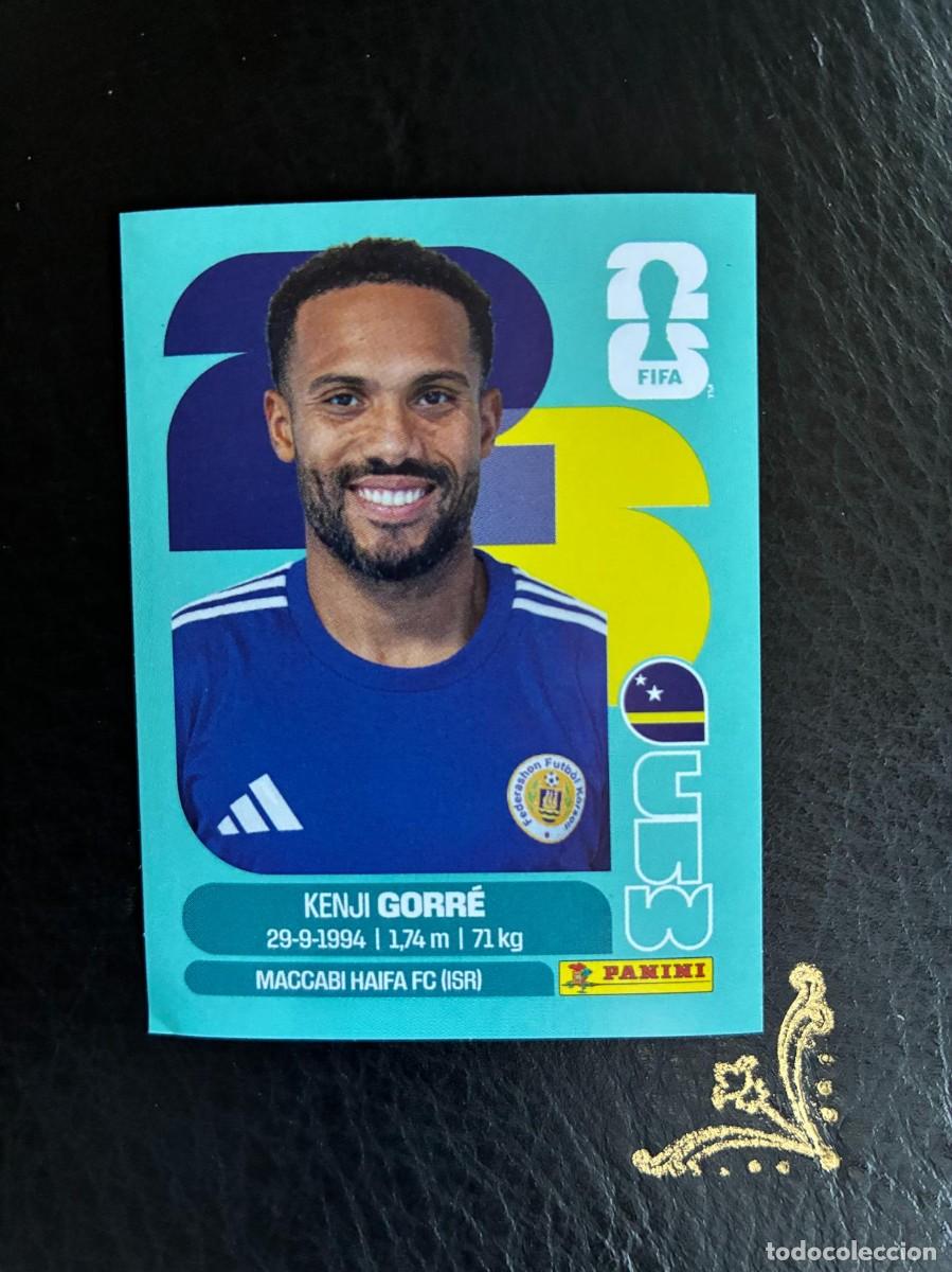 Fu&szlig;ball-Sticker: CUW 15 KENJI GORRE CUW15 CURAZAO CURA&Ccedil;AO FIFA WORLD CUP MUNDIAL 2026 26 PANINI