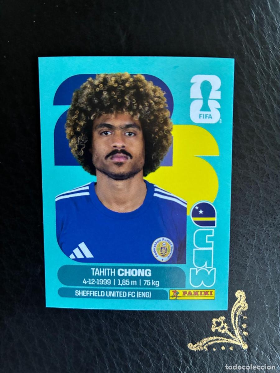 Fu&szlig;ball-Sticker: CUW 14 TAHITH CHONG CUW14 CURAZAO CURA&Ccedil;AO FIFA WORLD CUP MUNDIAL 2026 26 PANINI