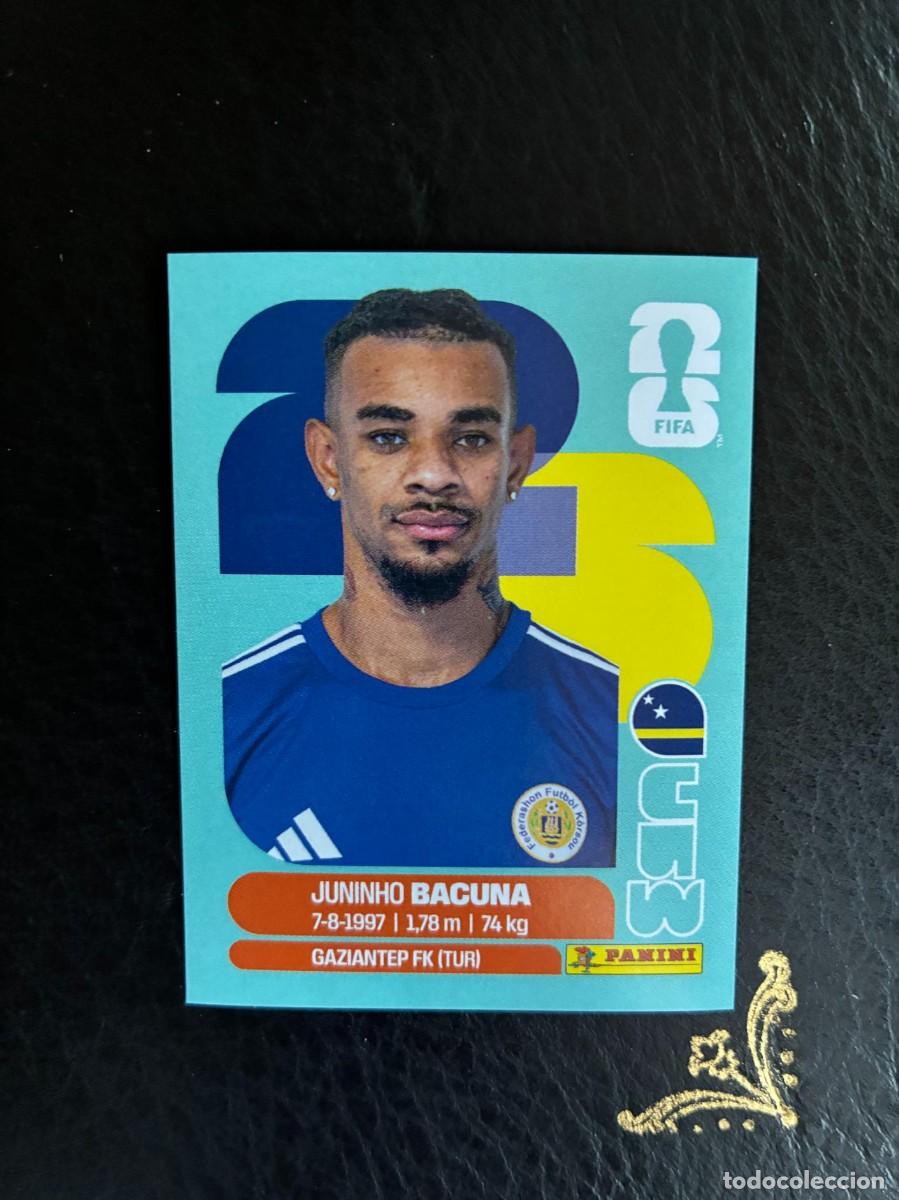 Fu&szlig;ball-Sticker: CUW 11 JUNINHO BACUNA CUW11 CURAZAO CURA&Ccedil;AO FIFA WORLD CUP MUNDIAL 2026 26 PANINI