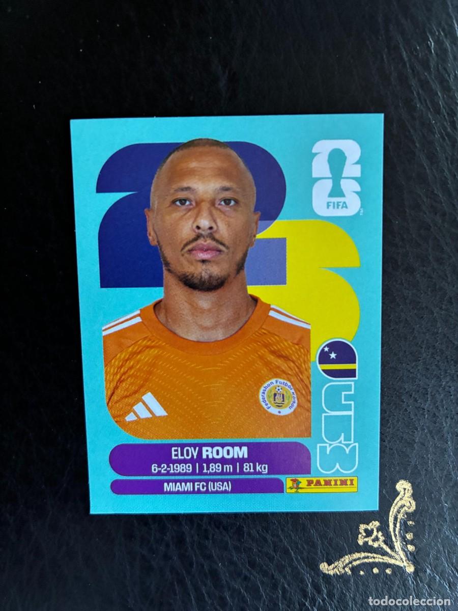 Fu&szlig;ball-Sticker: CUW 2 ELOY ROOM CUW2 CURAZAO CURA&Ccedil;AO FIFA WORLD CUP MUNDIAL 2026 26 PANINI