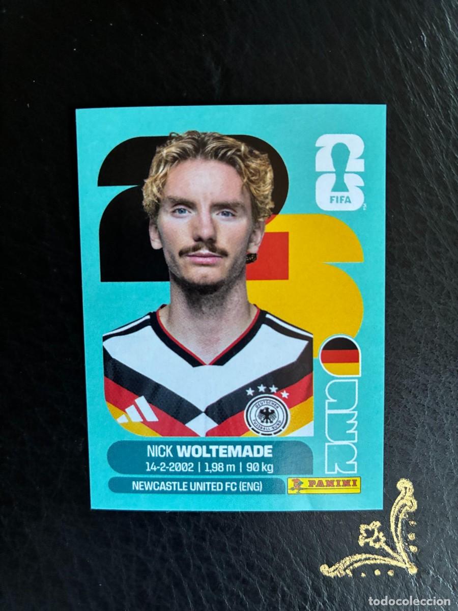 Fu&szlig;ball-Sticker: GER 20 NICK WOLTEMADE GER20 ALEMANIA FIFA WORLD CUP MUNDIAL 2026 26 PANINI