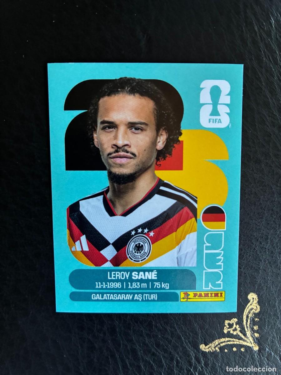 Fu&szlig;ball-Sticker: GER 18 LEROY SANE GER18 ALEMANIA FIFA WORLD CUP MUNDIAL 2026 26 PANINI