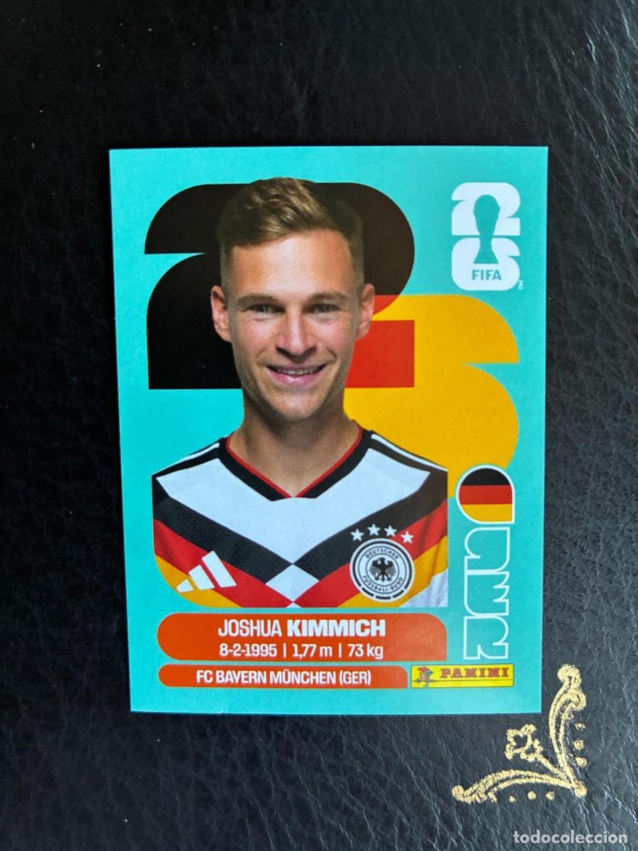 Cromos de F&uacute;tbol: GER 10 JOSHUA KIMMICH GER10 ALEMANIA FIFA WORLD CUP MUNDIAL 2026 26 PANINI