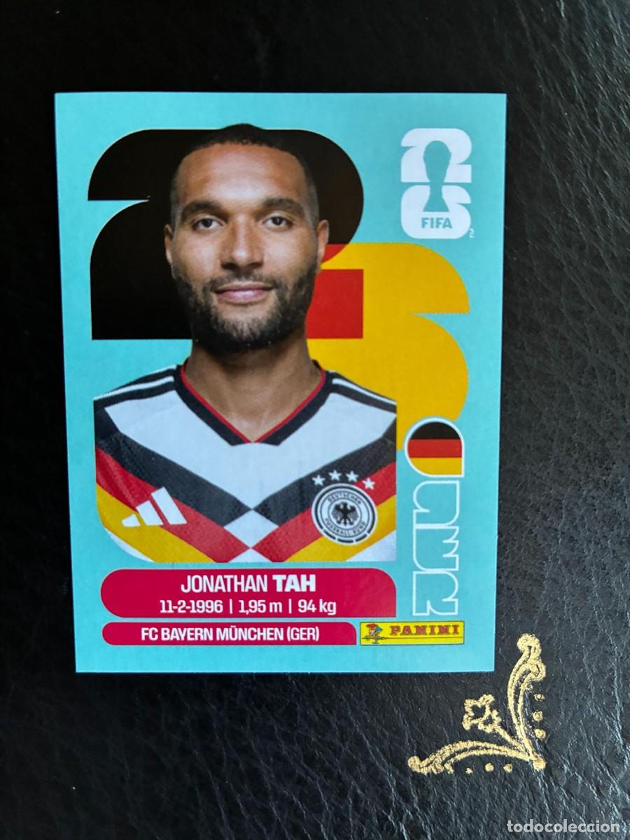 Cromos de F&uacute;tbol: GER 3 JONATHAN TAH GER3 ALEMANIA FIFA WORLD CUP MUNDIAL 2026 26 PANINI