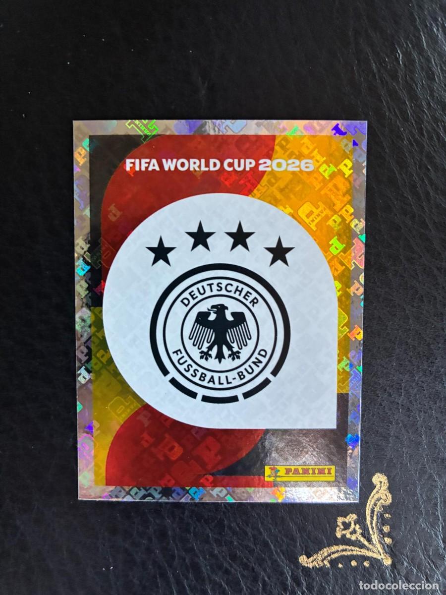 Cromos de F&uacute;tbol: GER 1 ESCUDO LOGO GER1 ALEMANIA FIFA WORLD CUP MUNDIAL 2026 26 PANINI
