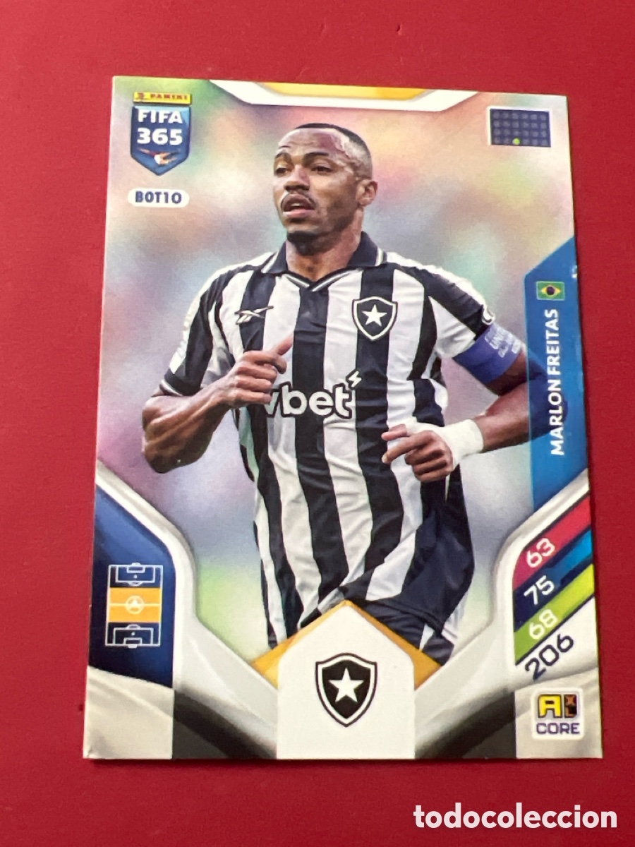 Cromos de F&uacute;tbol: C4624. N&ordm; BOT10 Marlon Freitas Botafogo Adrenalyn XL FIFA 365 2026
