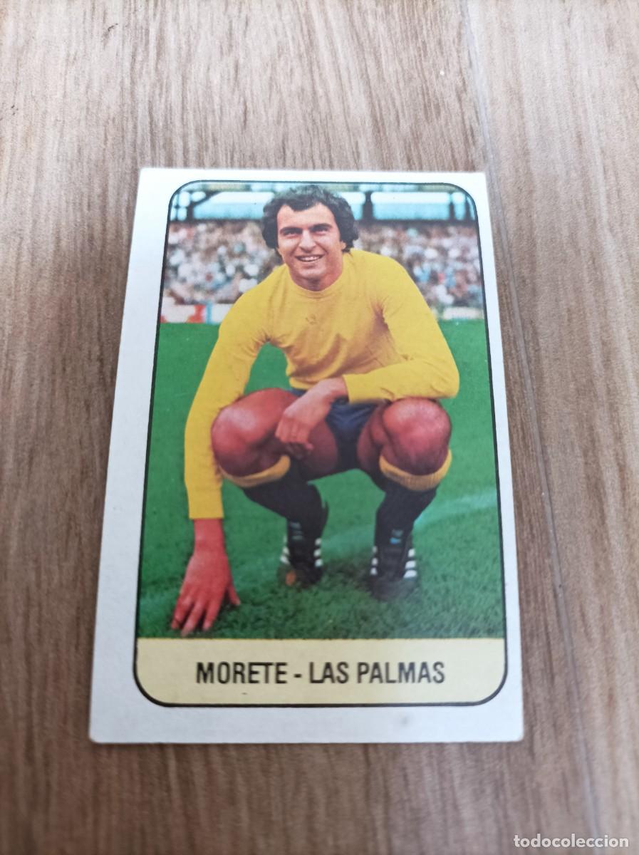Cromos de F&uacute;tbol: 1978 1979 78 79 MORETE - LAS PALMAS (NUNCA PEGADO)