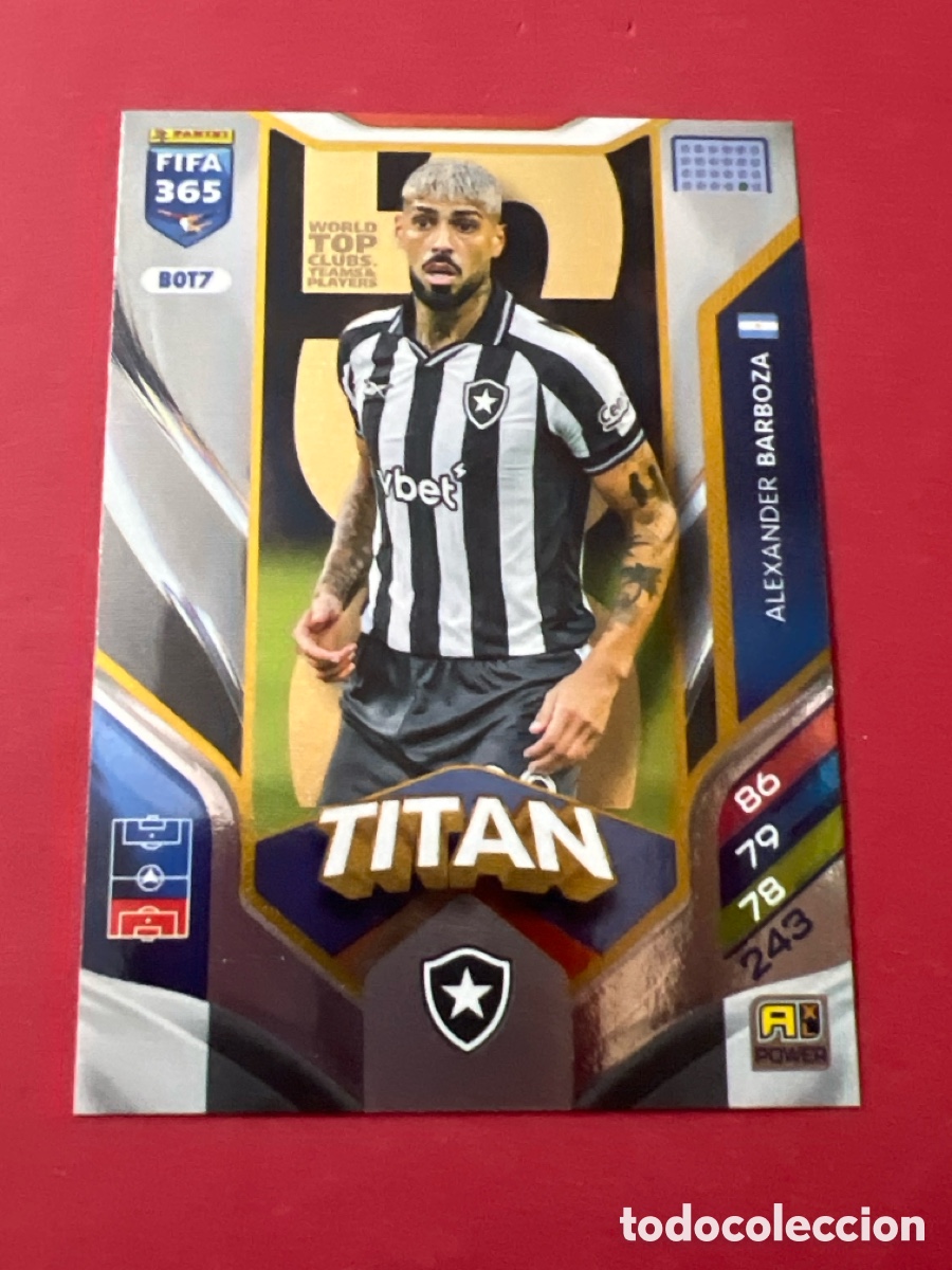 Cromos de F&uacute;tbol: C4631. PANINI Adrenalyn XL FIFA 365 2025 2026 25 26 - TITAN BOT7 Barboza