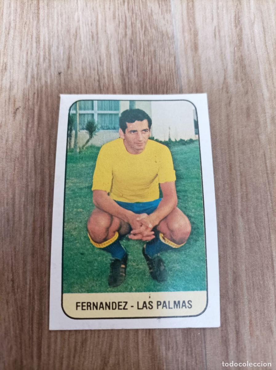 Cromos de F&uacute;tbol: 1978 1979 78 79 FERNANDEZ - LAS PALMAS (NUNCA PEGADO)