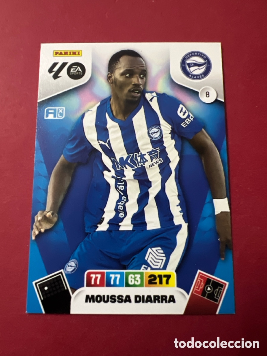 Cromos de F&uacute;tbol: C4635. ADRENALYN XL 2025 - 26 / 25 - 26 - MOUSSA DIARRA 8 - ALAVES