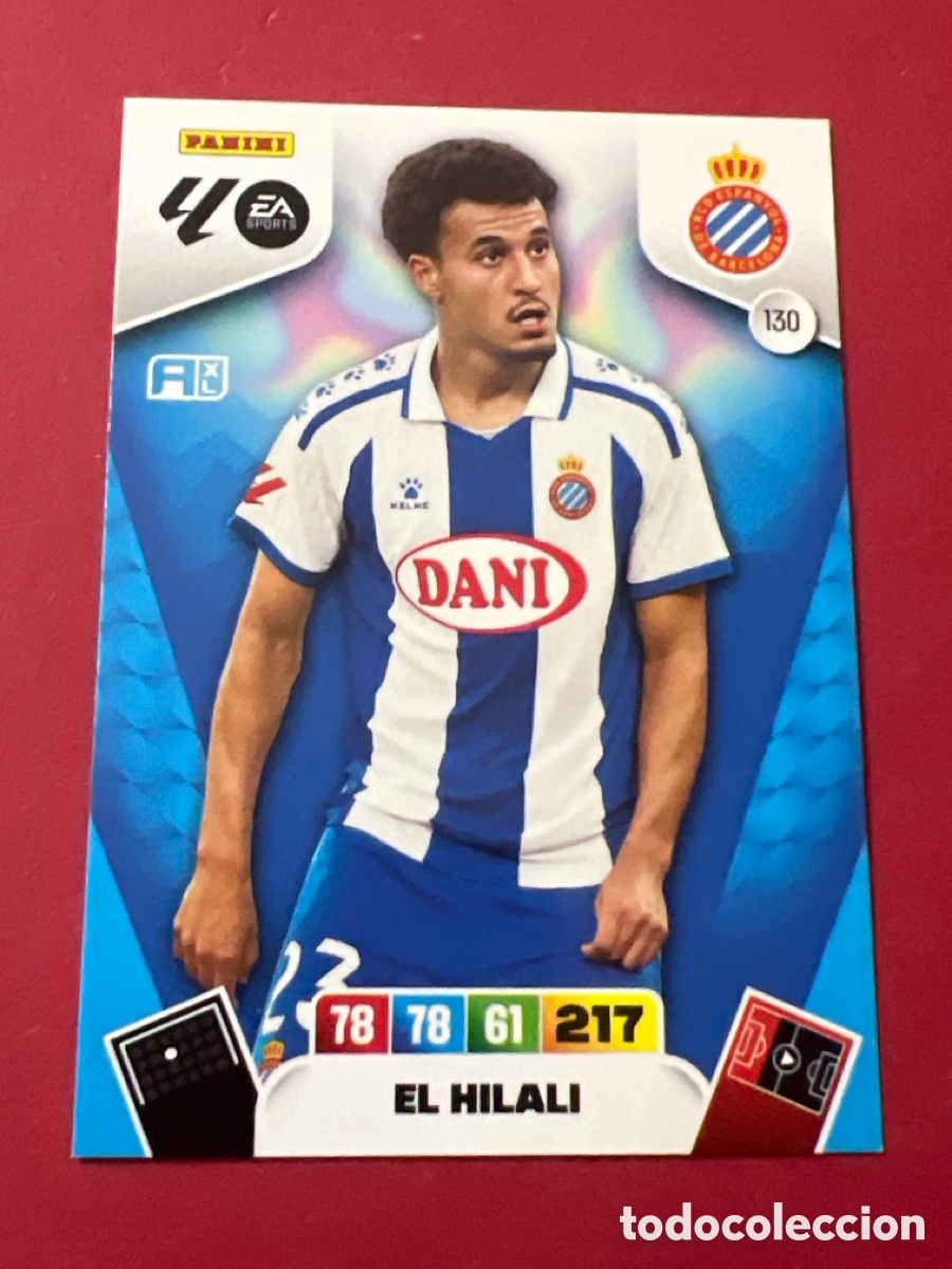 Cromos de F&uacute;tbol: C4648. Adrenalyn 25/26 - El Hilali - N&deg; 130 - RCD Espa&ntilde;ol