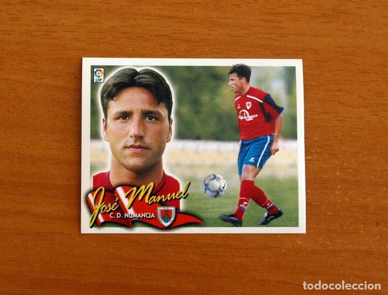 Cromos de F&uacute;tbol: Numancia - Jos&eacute; Manuel - Fichaje n&ordm; 32 - Ediciones Este Liga 2000-2001, 00-01 - Nunca Pegado