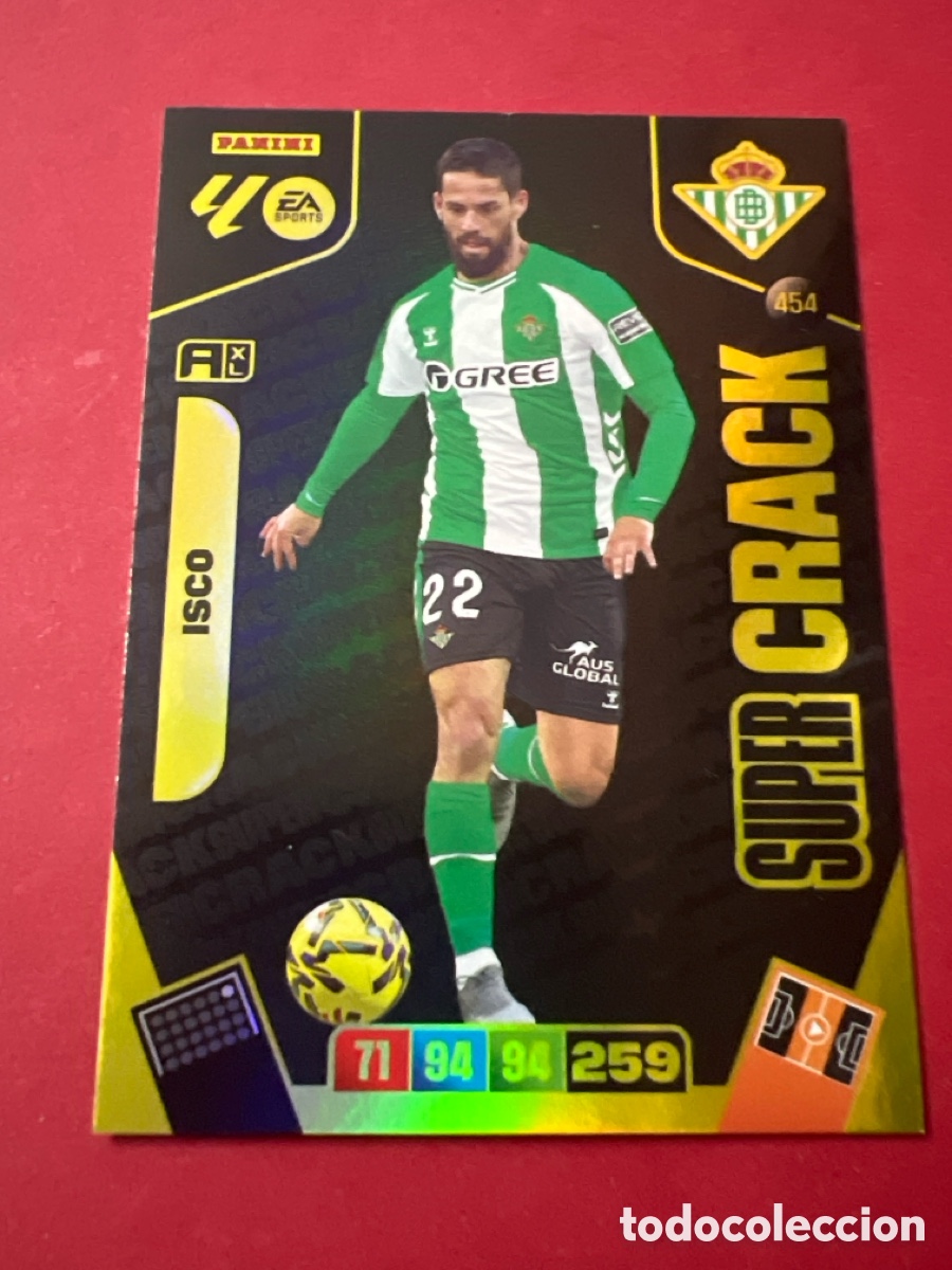 Cromos de F&uacute;tbol: C1619. Adrenanlyn 25/26 - Isco - N&deg; 454 - Betis - ( Super Crack )