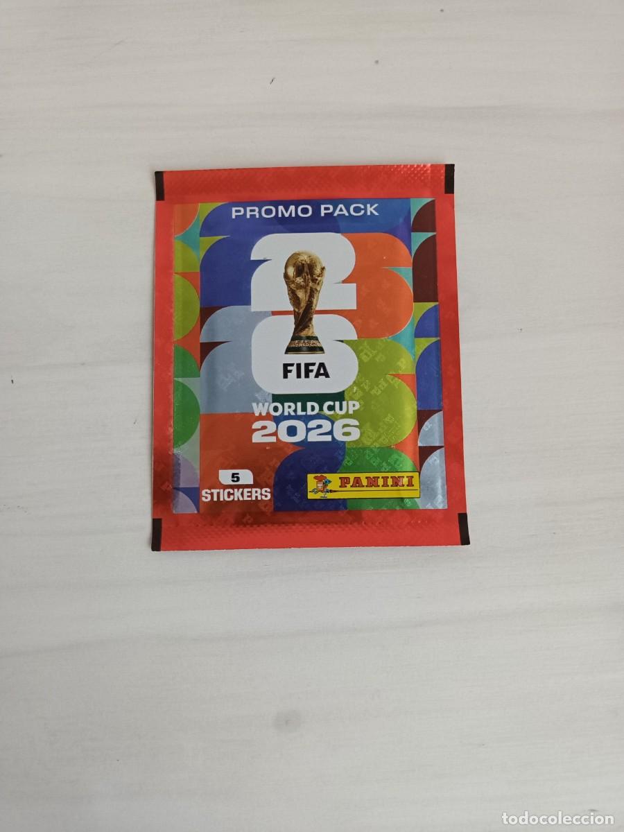 Cromos de F&uacute;tbol: Sobre Promo Pack Mundial 2026. Panini