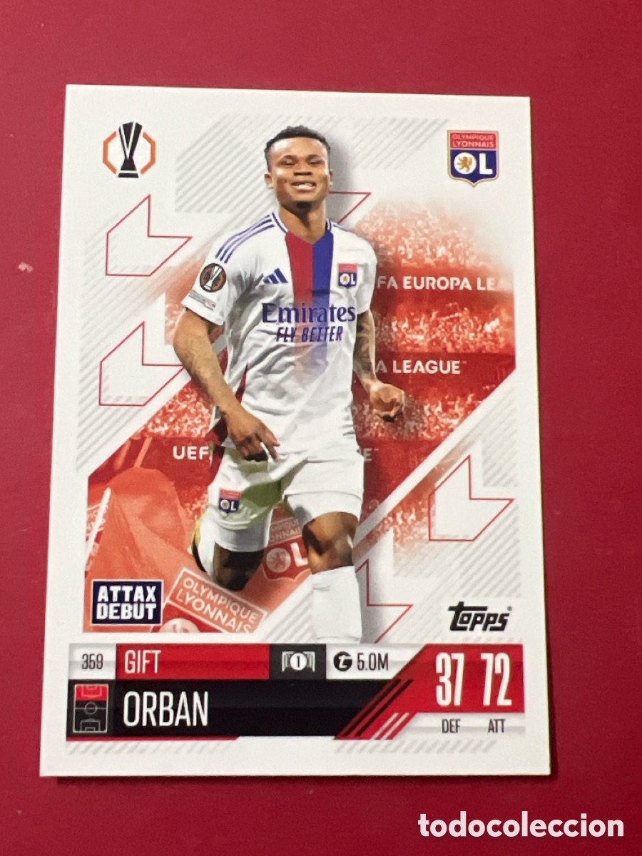 Cromos de F&uacute;tbol: C1622. ORBAN 359 MATCH ATTAX 2024 2025 24 25 TOPPS