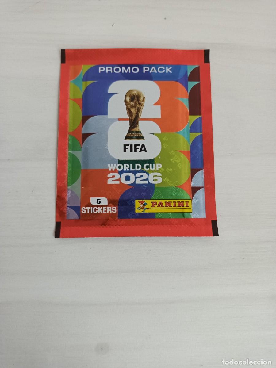 Cromos de F&uacute;tbol: Sobre Promo Pack Mundial 2026. Panini
